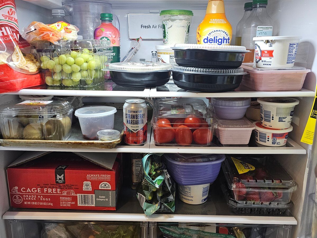 Home refrigerator — real KIM scan